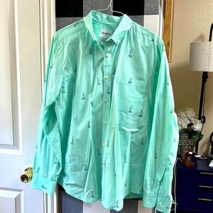 Goodfellow Button down boat shirt Large